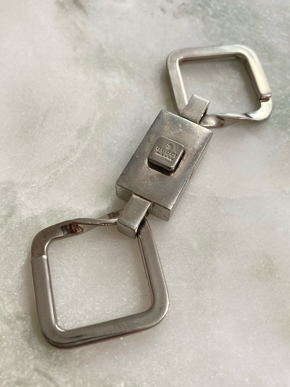 Gucci Quick-Release Valet Key Ring Vintage